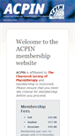 Mobile Screenshot of acpin.org